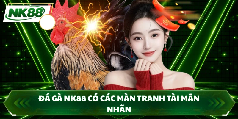 Đá gà NK88 có các màn tranh tài mãn nhãn